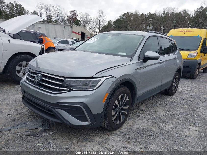 2023 VOLKSWAGEN TIGUAN S - 3VVRB7AX6PM022129