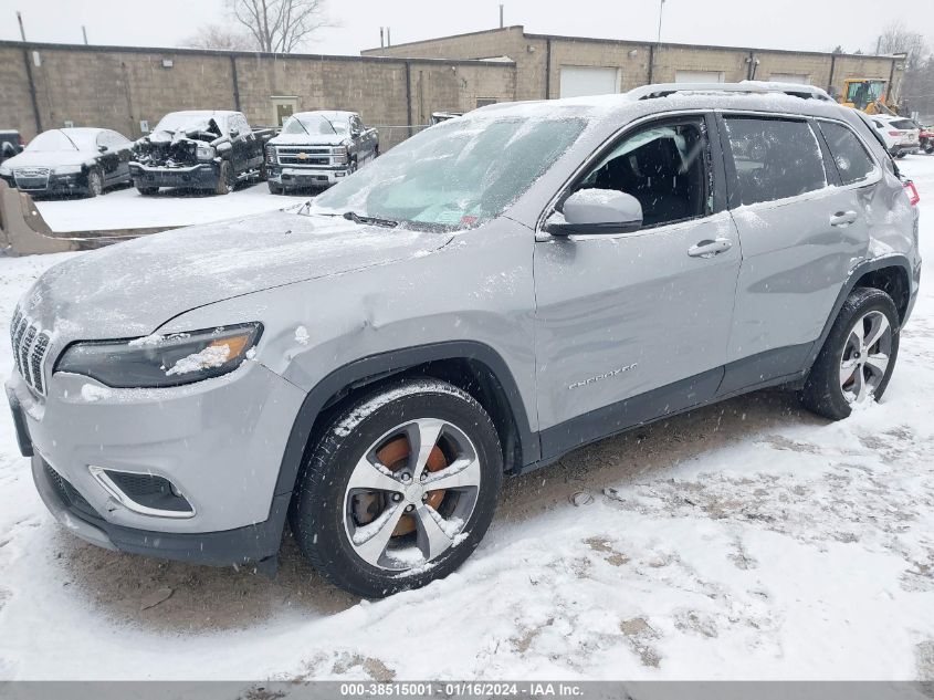 2019 JEEP CHEROKEE LIMITED 4X4 - 1C4PJMDX5KD155620