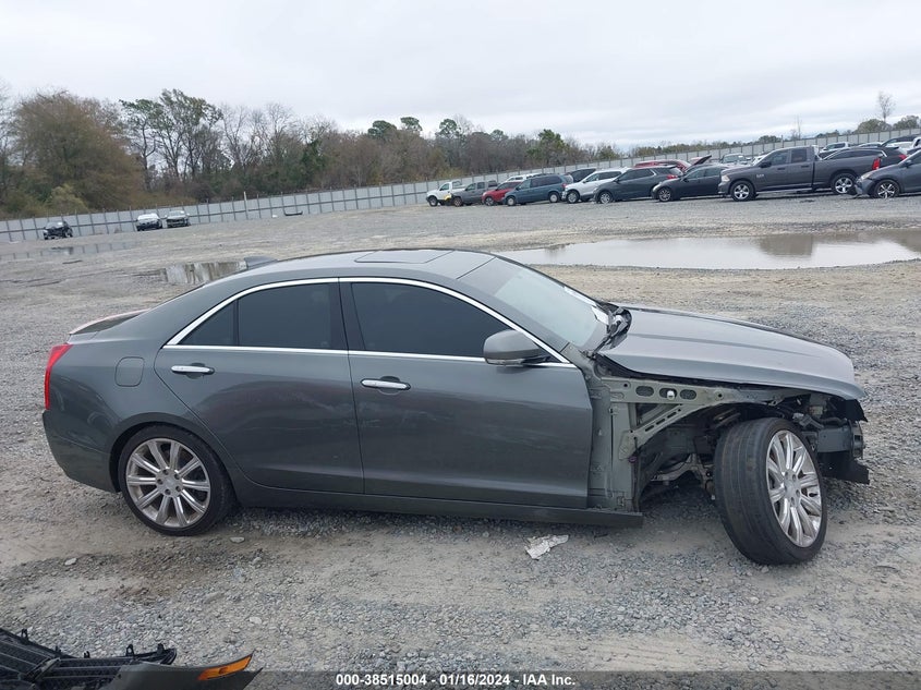 VIN 1G6AB5RX2H0149455 2017 CADILLAC ATS LUXURY