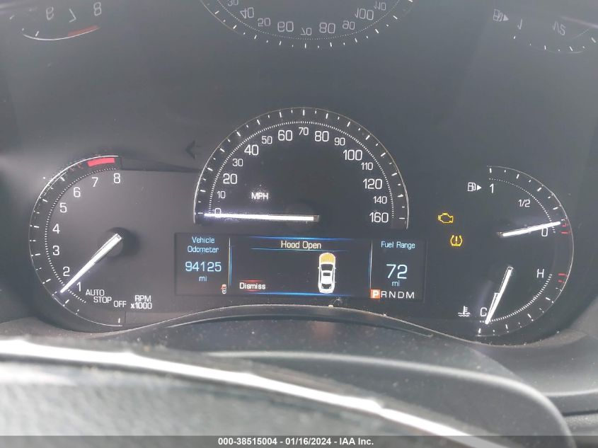 VIN 1G6AB5RX2H0149455 2017 CADILLAC ATS LUXURY