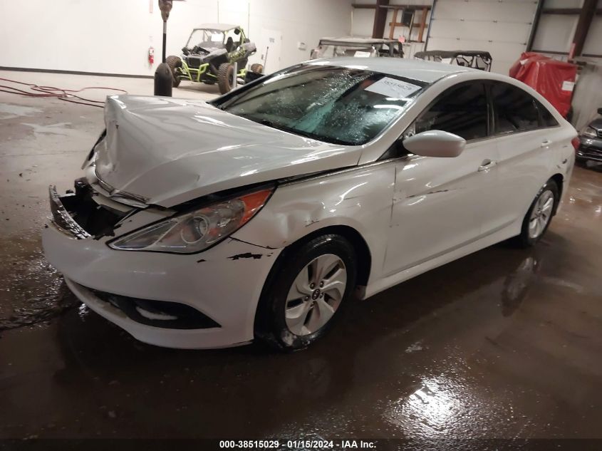 2014 HYUNDAI SONATA GLS - 5NPEB4ACXEH815087