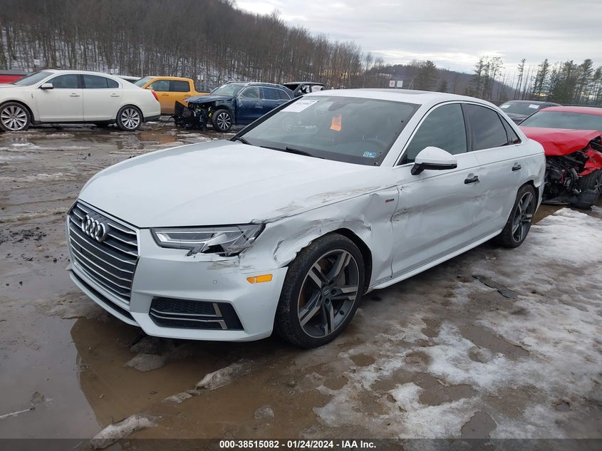 VIN WAUENAF41JA106389 2018 AUDI A4 2.0T PREMIUM/2.0T TECH PREMIUM