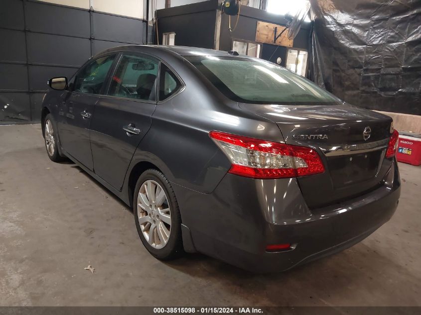 2015 NISSAN SENTRA S/SV/SR/SL - 3N1AB7APXFY323959