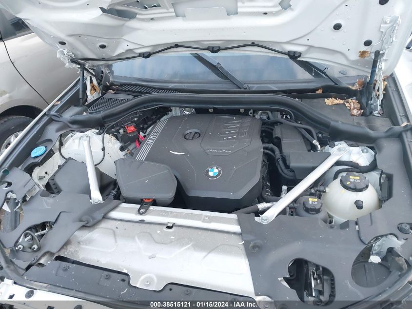 2021 BMW X3 XDRIVE30I - 5UXTY5C01M9F29393