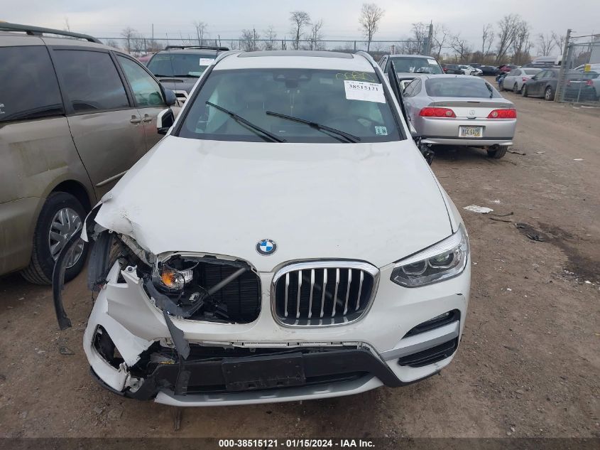 2021 BMW X3 XDRIVE30I - 5UXTY5C01M9F29393