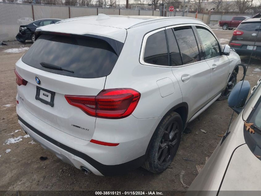 2021 BMW X3 XDRIVE30I - 5UXTY5C01M9F29393