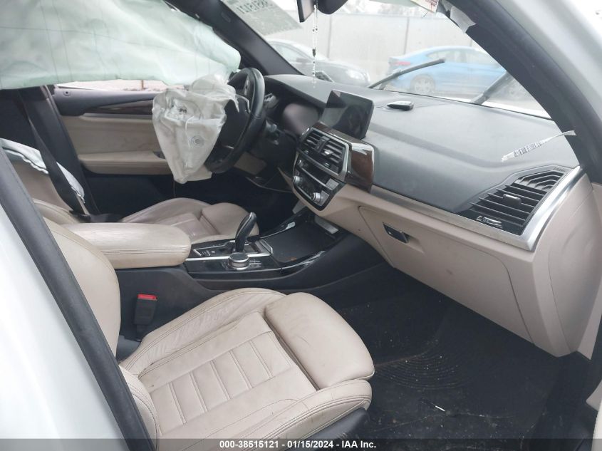 2021 BMW X3 XDRIVE30I - 5UXTY5C01M9F29393