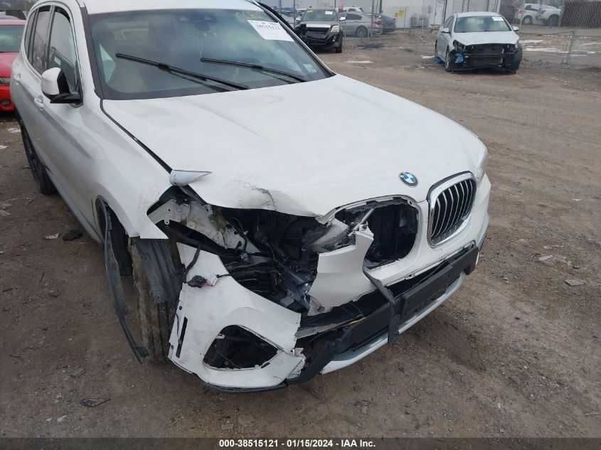 2021 BMW X3 XDRIVE30I - 5UXTY5C01M9F29393