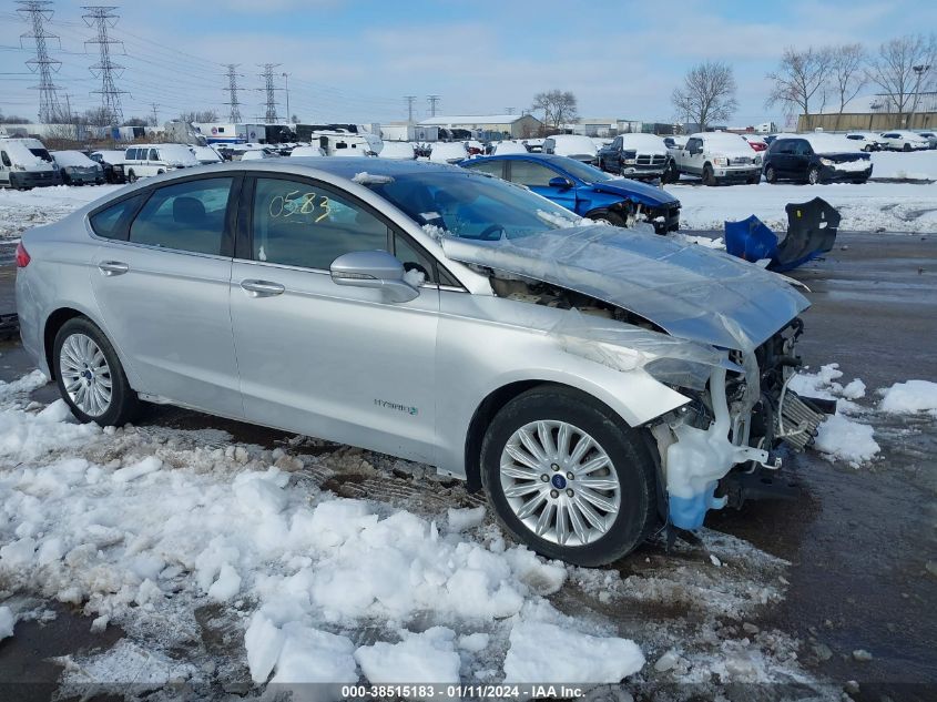 2016 FORD FUSION HYBRID SE 3FA6P0LU2GR235259