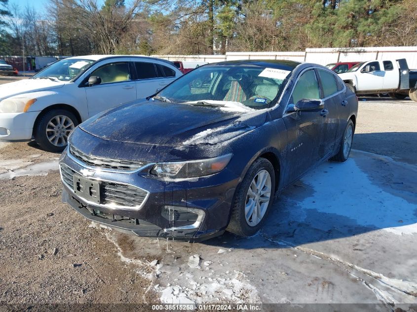 2016 CHEVROLET MALIBU LT - 1G1ZE5ST3GF221590
