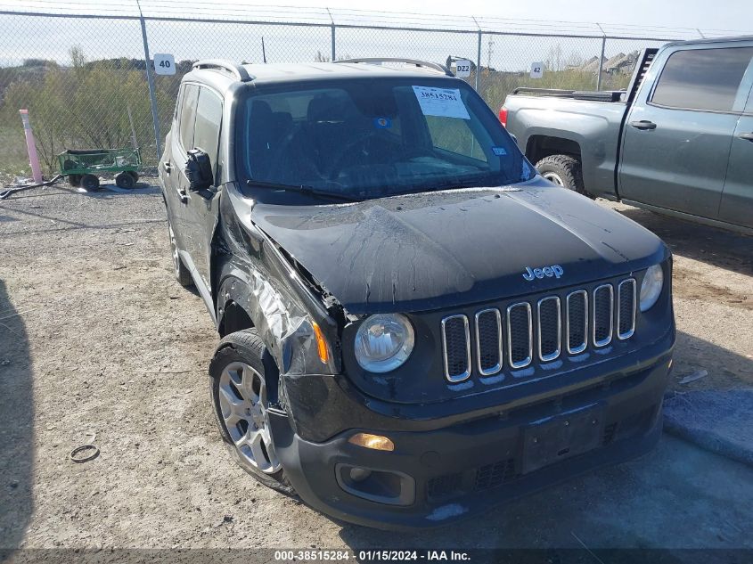 2018 JEEP RENEGADE LATITUDE - ZACCJABB0JPJ20131