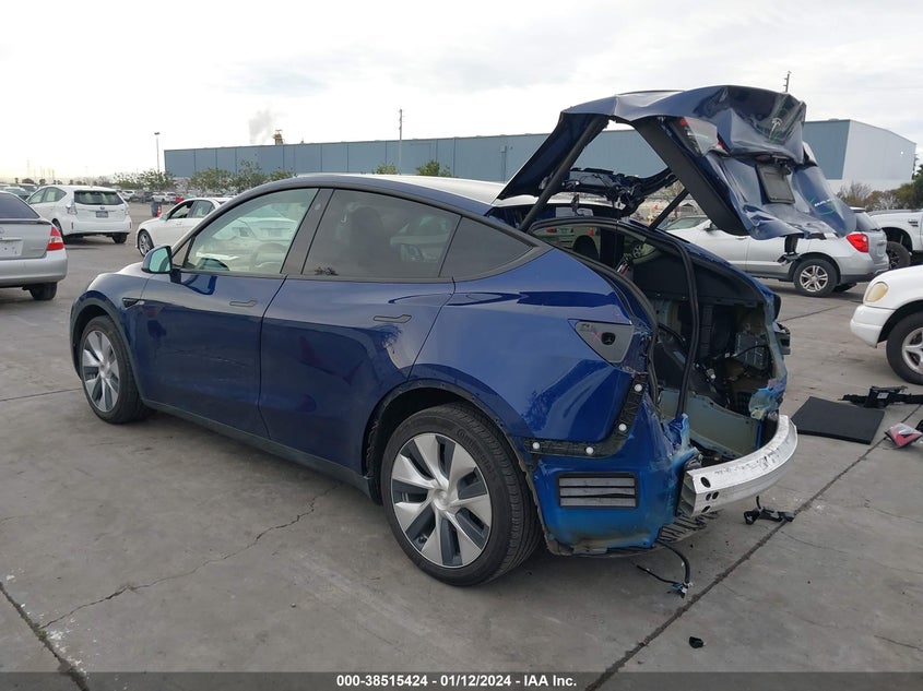 VIN 5YJYGDEE8MF241063 2021 TESLA MODEL Y LONG RANGE DUAL MOTOR ALL-WHEEL DRIVE