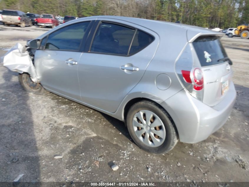 2013 TOYOTA PRIUS C TWO - JTDKDTB36D1554116