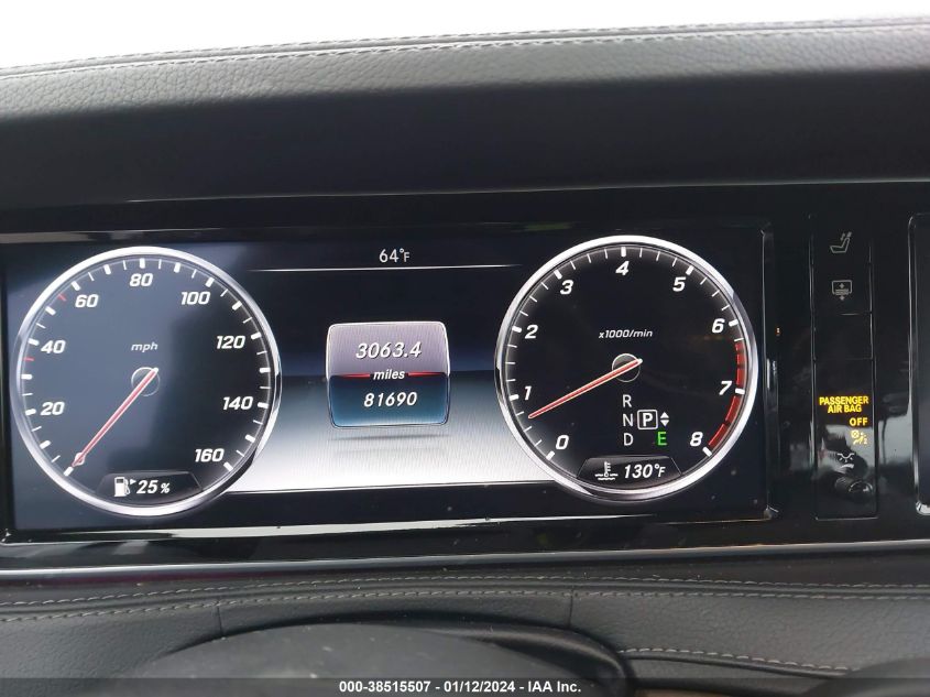 2015 MERCEDES-BENZ S 550 - WDDUG8CB7FA092113