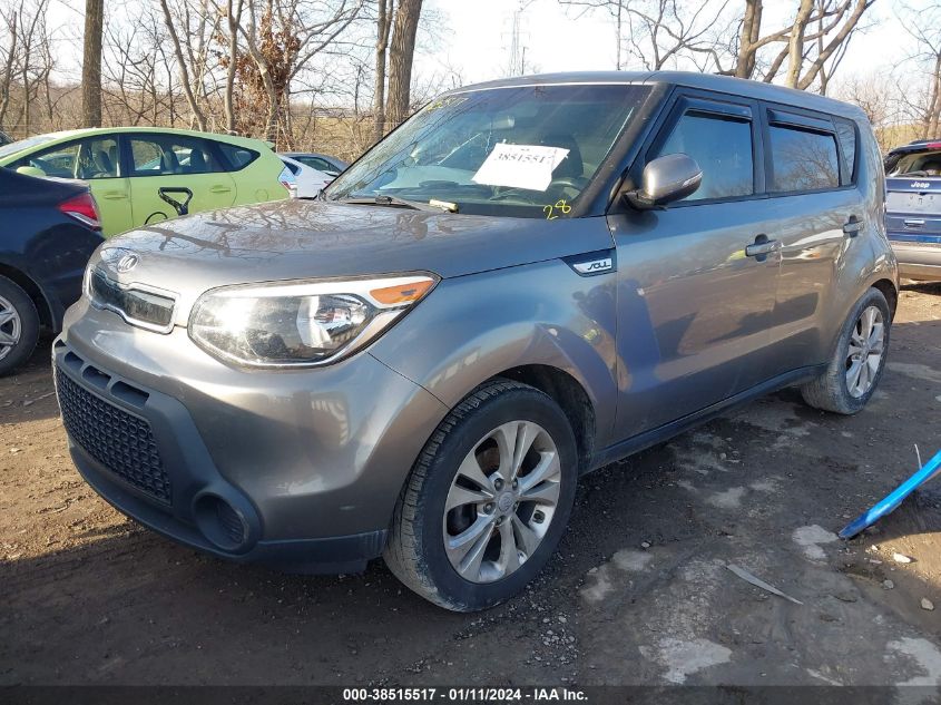 2014 KIA SOUL + - KNDJP3A50E7008349