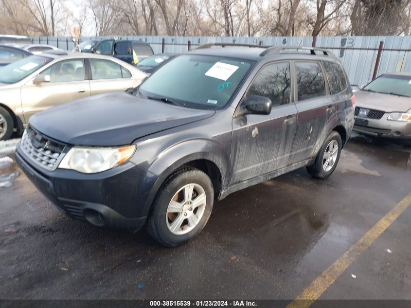 2013 SUBARU FORESTER 2.5X - JF2SHABC4DH405415
