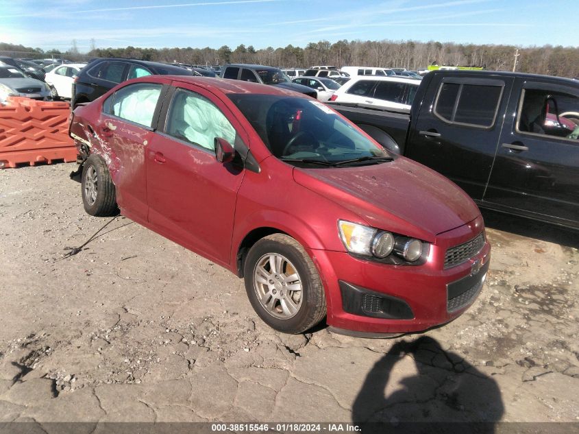 2013 CHEVROLET SONIC LT AUTO - 1G1JC5SH8D4239086