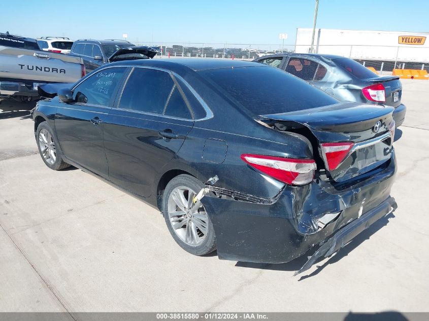 2015 TOYOTA CAMRY SE - 4T1BF1FK1FU051803