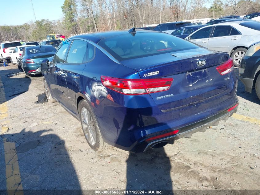 2017 KIA OPTIMA SXL TURBO - 5XXGV4L21HG176733