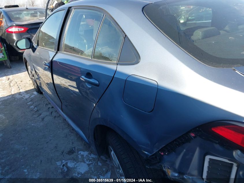 2022 TOYOTA COROLLA HYBRID LE - JTDEAMDE4NJ056041