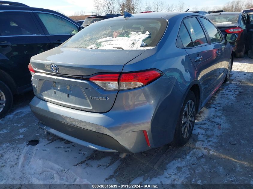 2022 TOYOTA COROLLA HYBRID LE - JTDEAMDE4NJ056041