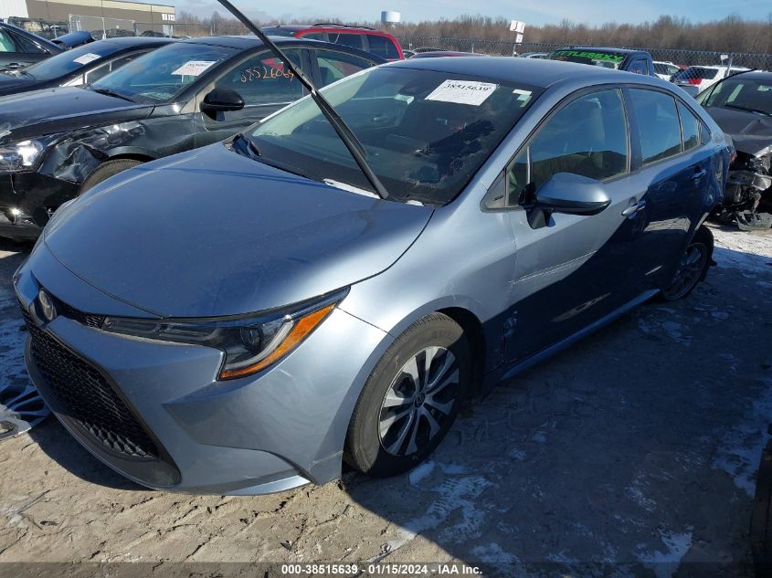 2022 TOYOTA COROLLA HYBRID LE - JTDEAMDE4NJ056041