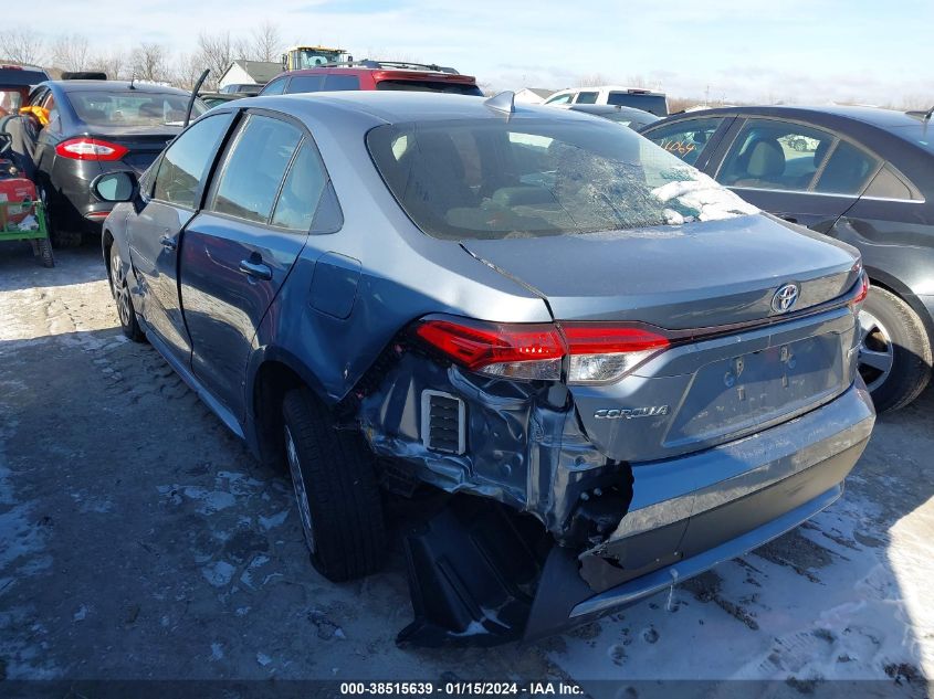 2022 TOYOTA COROLLA HYBRID LE - JTDEAMDE4NJ056041