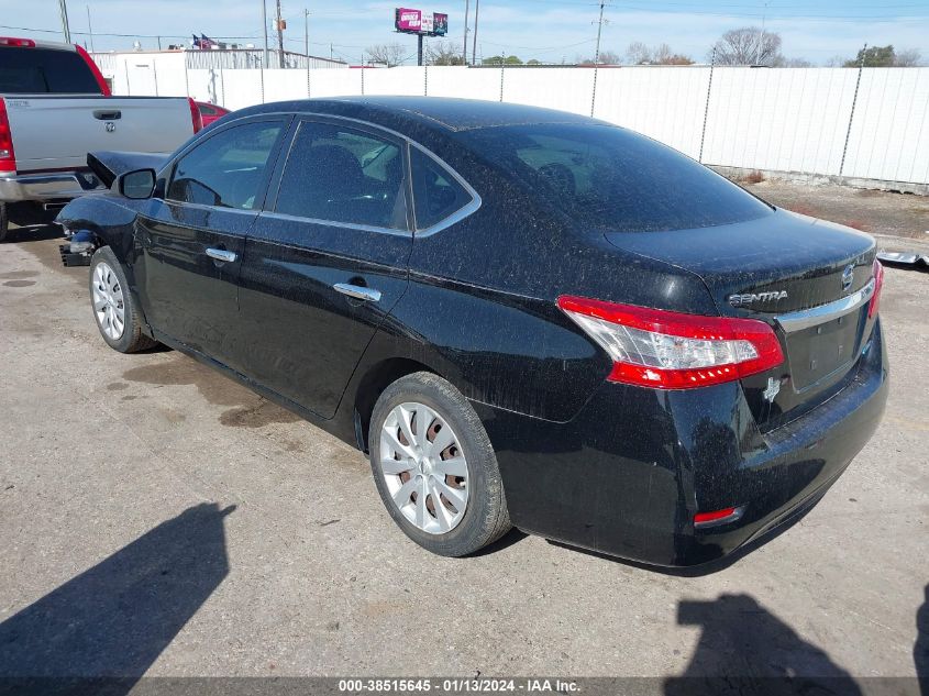 2013 NISSAN SENTRA SV - 1N4AB7AP1DN900861