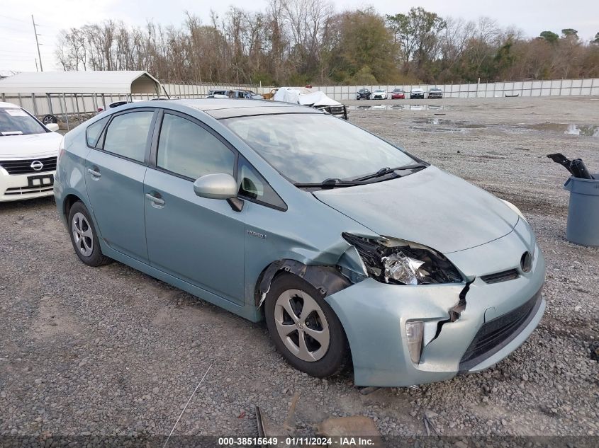 2013 TOYOTA PRIUS THREE - JTDKN3DU8D1630132