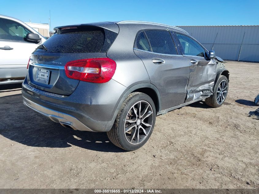 2015 MERCEDES-BENZ GLA 250 4MATIC - WDCTG4GB4FJ113681