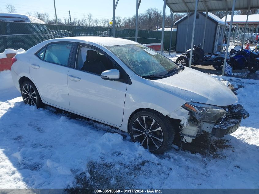 2019 TOYOTA COROLLA SE - 2T1BURHE9KC184896