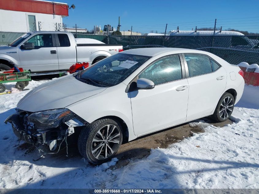 2019 TOYOTA COROLLA SE - 2T1BURHE9KC184896