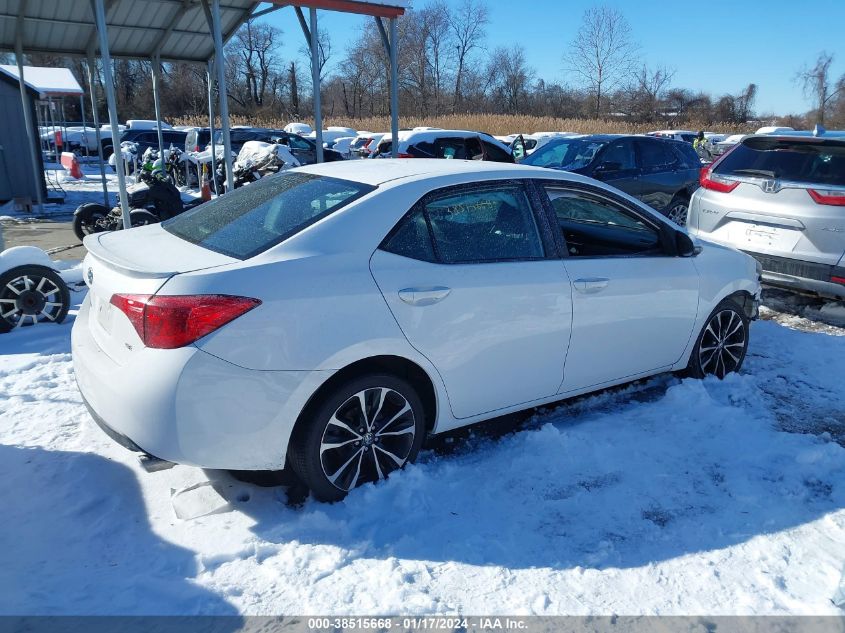 2019 TOYOTA COROLLA SE - 2T1BURHE9KC184896