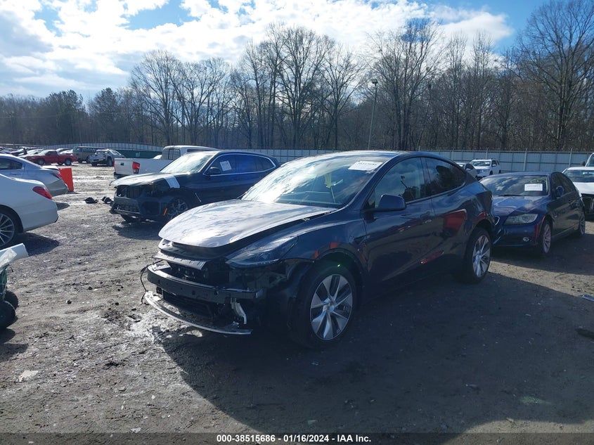 VIN 7SAYGDEE9PA206004 2023 TESLA MODEL Y