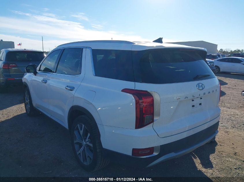 2022 HYUNDAI PALISADE SEL - KM8R44HE5NU481345