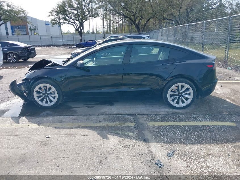 2023 TESLA MODEL 3 REAR-WHEEL DRIVE - 5YJ3E1EA7PF431338