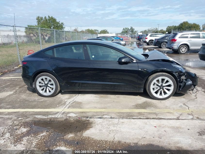 2023 TESLA MODEL 3 REAR-WHEEL DRIVE - 5YJ3E1EA7PF431338