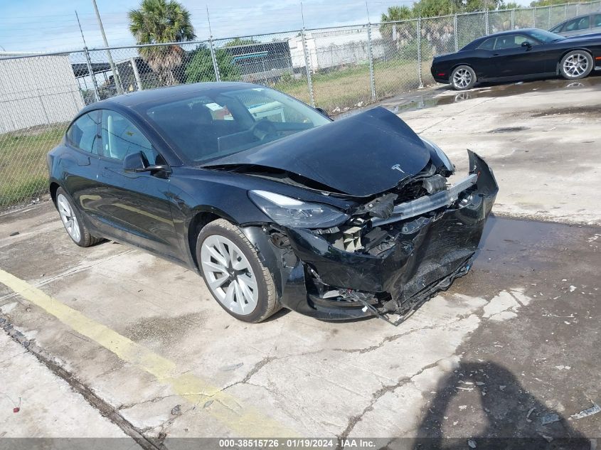 2023 TESLA MODEL 3 REAR-WHEEL DRIVE - 5YJ3E1EA7PF431338