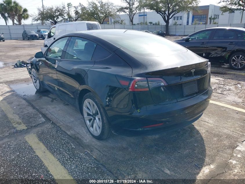 2023 TESLA MODEL 3 REAR-WHEEL DRIVE - 5YJ3E1EA7PF431338