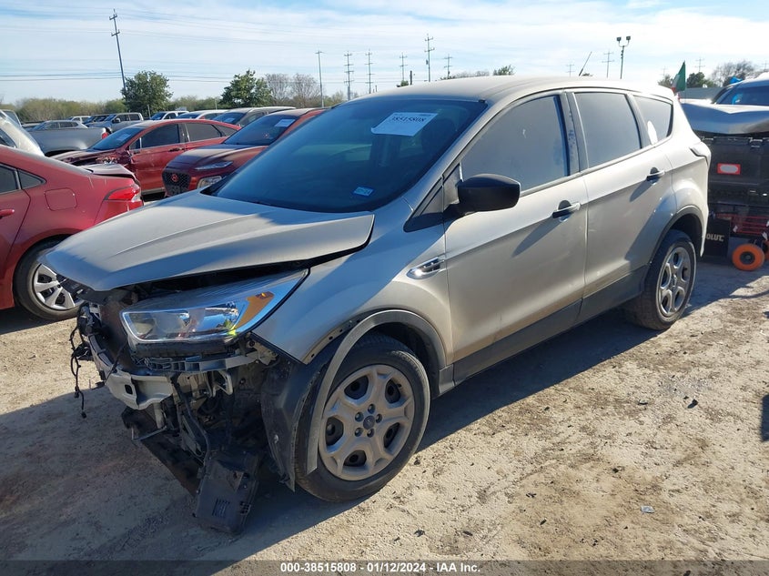 VIN 1FMCU0F72HUD84420 2017 FORD ESCAPE S