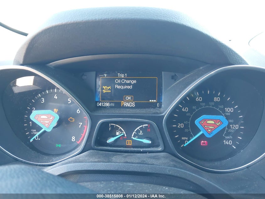 VIN 1FMCU0F72HUD84420 2017 FORD ESCAPE S