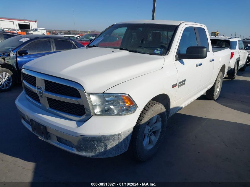 2018 RAM 1500 SLT QUAD CAB 4X2 6'4 BOX - 1C6RR6GT7JS287639