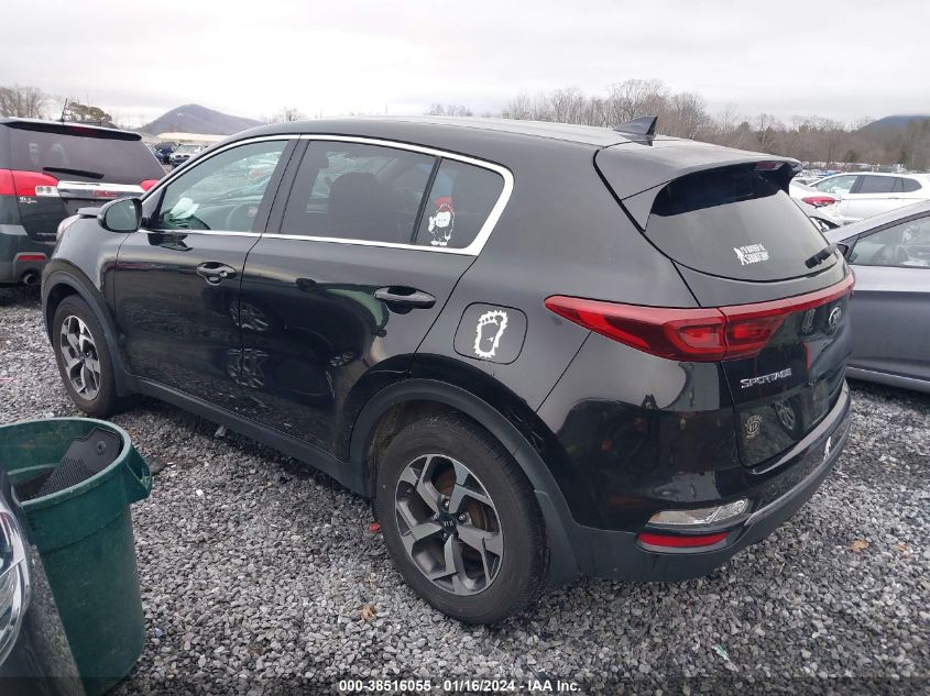VIN KNDPM3AC4L7632332 2020 KIA SPORTAGE LX
