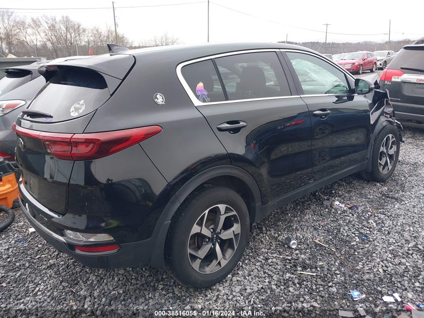 VIN KNDPM3AC4L7632332 2020 KIA SPORTAGE LX