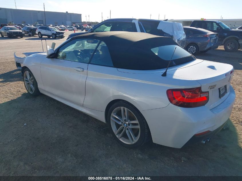 2015 BMW 228I I - WBA1K5C58FV473799