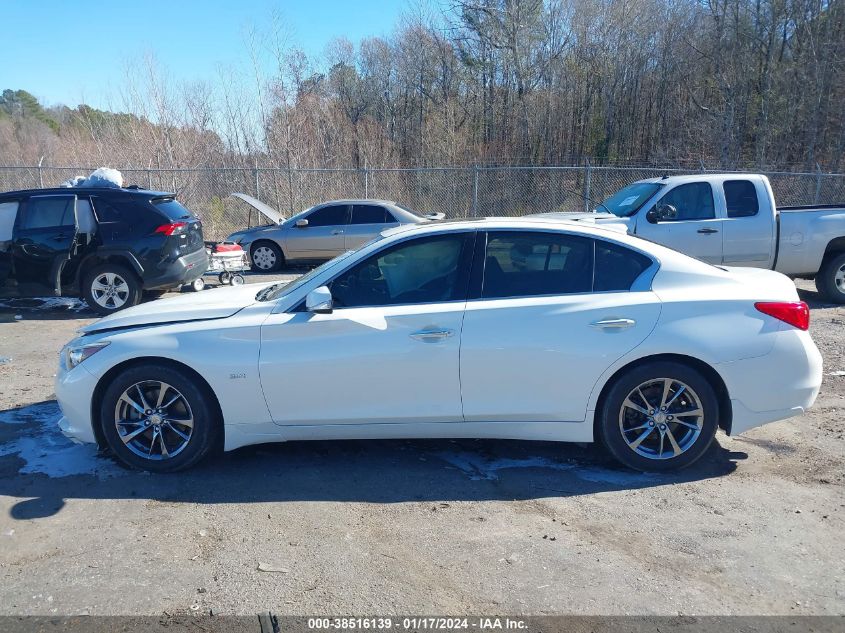 2017 INFINITI Q50 3.0T SIGNATURE EDITION - JN1EV7AP3HM744341