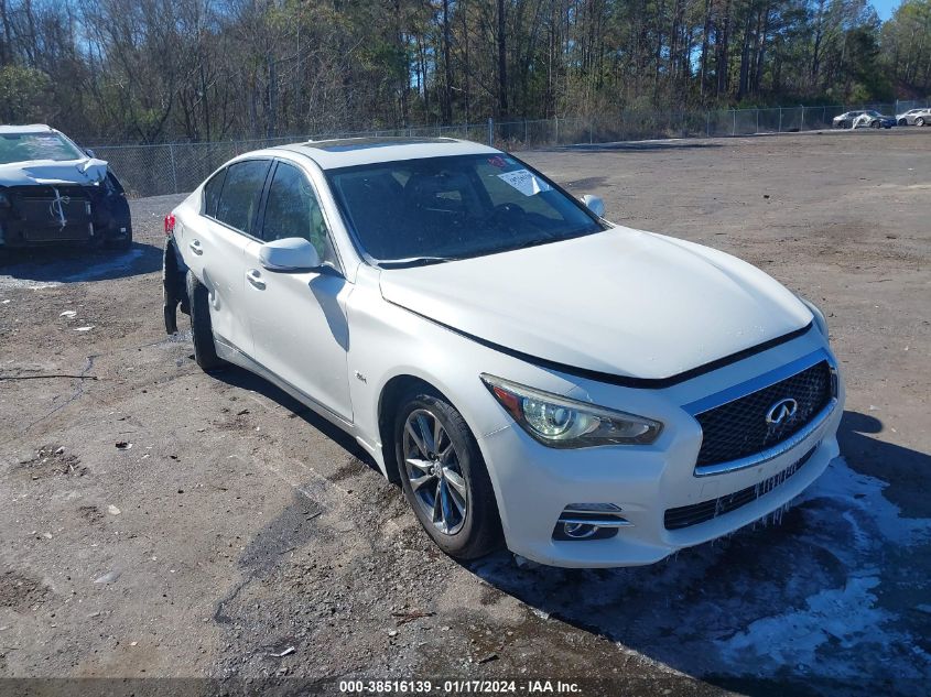 2017 INFINITI Q50 3.0T SIGNATURE EDITION - JN1EV7AP3HM744341
