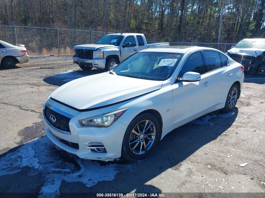2017 INFINITI Q50 3.0T SIGNATURE EDITION - JN1EV7AP3HM744341