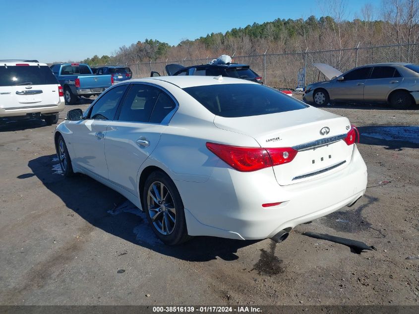 2017 INFINITI Q50 3.0T SIGNATURE EDITION - JN1EV7AP3HM744341
