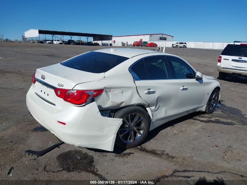 2017 INFINITI Q50 3.0T SIGNATURE EDITION - JN1EV7AP3HM744341